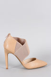 Anne Michelle Asymmetrical Pointy Toe Stiletto Pump