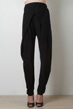 Drape Twist Tapered Pants