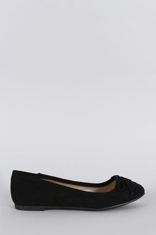 Qupid Bohemian Fringe Ballet Flat