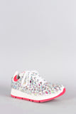 Privileged Jeweled Lace Up Sneaker