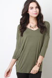 V-Neck Dolman Top