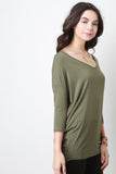 V-Neck Dolman Top