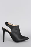 Anne Michelle Pointy Toe Mule Pump