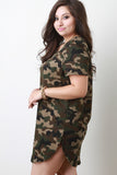 Camouflage Tunic Dress