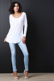 Melange Henley Top