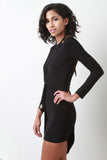 Twisted Surplice Dress