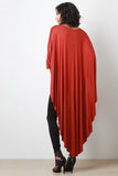 High-Low Poncho Top