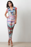 Tribal Graphic Jumpsuit