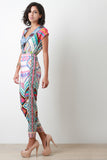 Tribal Graphic Jumpsuit