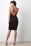 Strappy Bodycon Tank Midi Dress