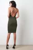 Strappy Bodycon Tank Midi Dress