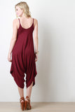 Casual Sleeveless Asymmetrical Harem Jumpsuit