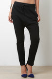 Drop-Crotch Jogger Pants