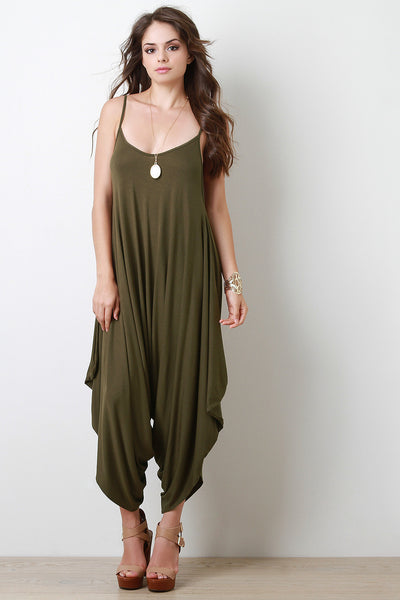 Drape Harem Jumpsuit