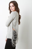 Distress Snag Sweater