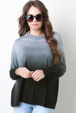 Dip Dye Boxy Cut Top