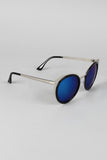 Redux Metallic Frame Cat Eye Sunglasses