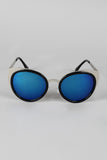 Redux Metallic Frame Cat Eye Sunglasses