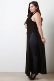 Halter Maxi High Slits Top