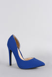 Wild Diva Lounge Pointy Toe Dorsay Pump