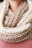 Two-Tone Muffler Scarf