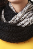 Two-Tone Muffler Scarf