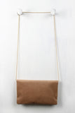 Pony Hair Foldover Bag