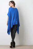 Short Sleeve Poncho Top