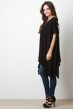 Short Sleeve Poncho Top