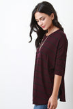 Striped Dolman Sleeves Top