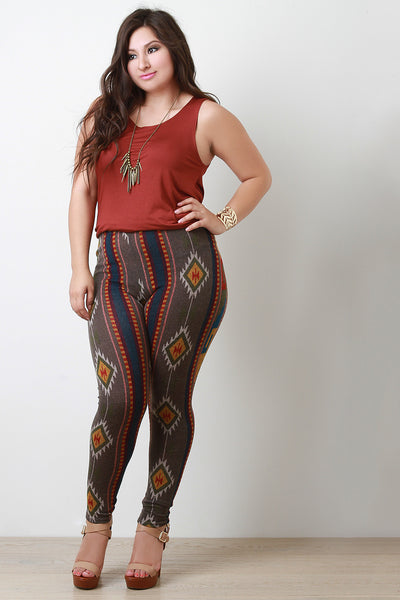 Tribal Knit Leggings