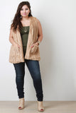 Ridged Fur Vest