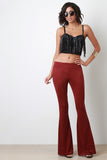 Fringe Bustier Top