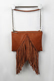 Sharkbite Fringe Shoulder Bag